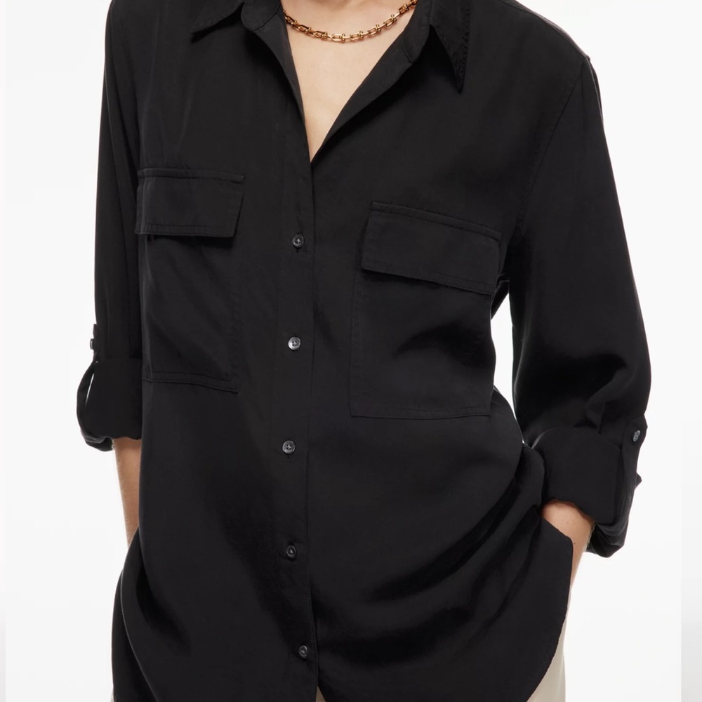 Babaton Utility Shirt In Black